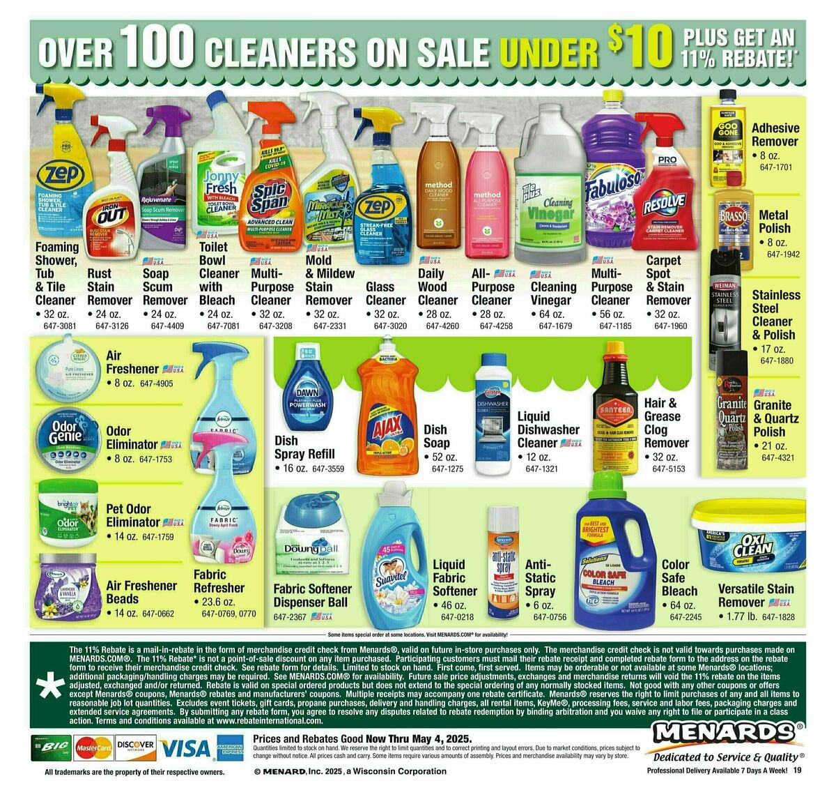 Menards Weekly Ad from April 23