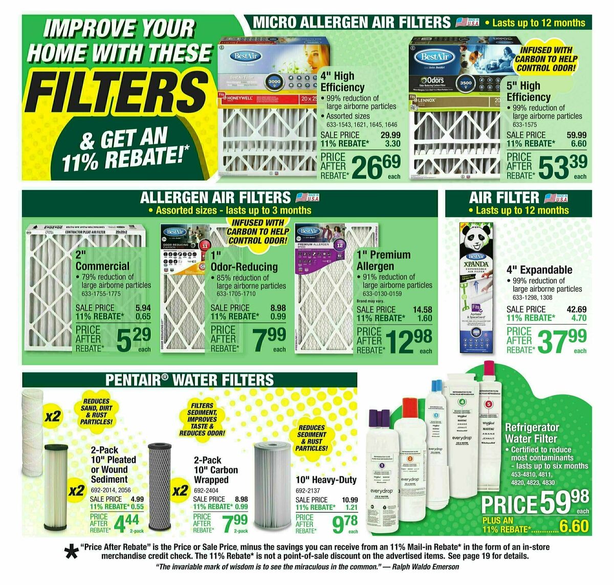 Menards Weekly Ad from April 23