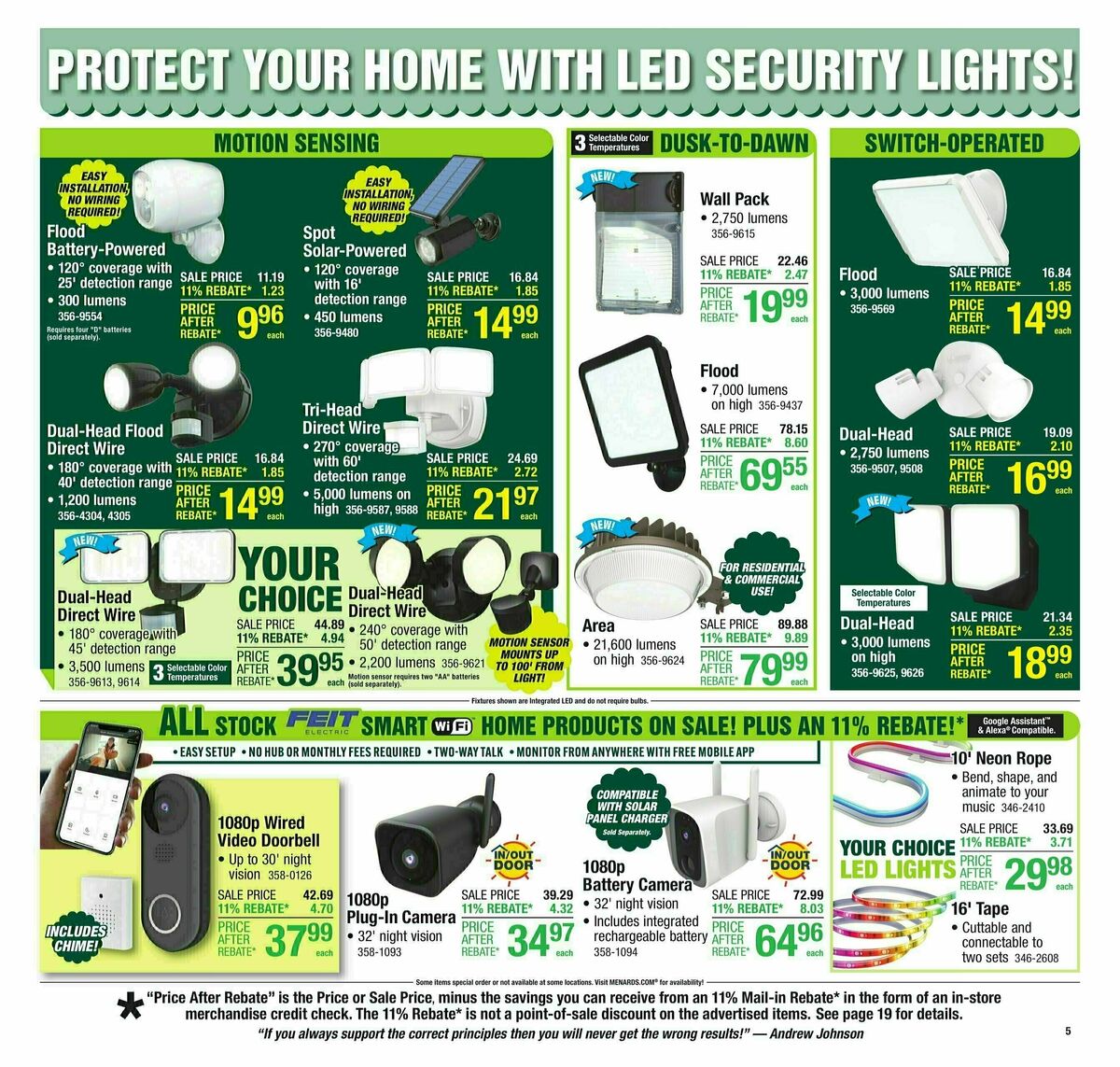 Menards Weekly Ad from April 23