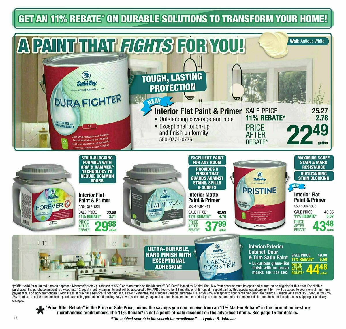 Menards Weekly Ad from April 30