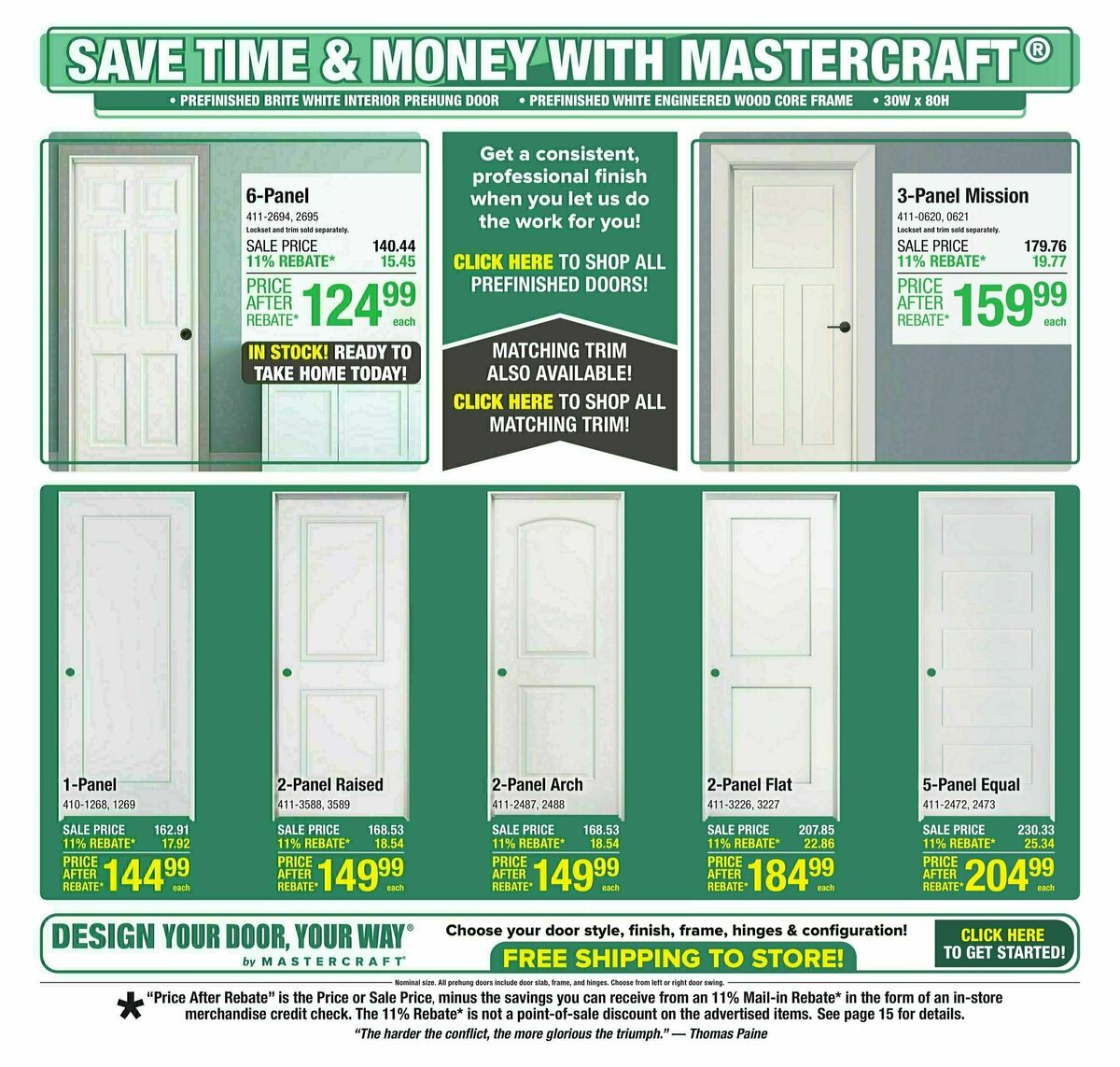 Menards Weekly Ad from April 30