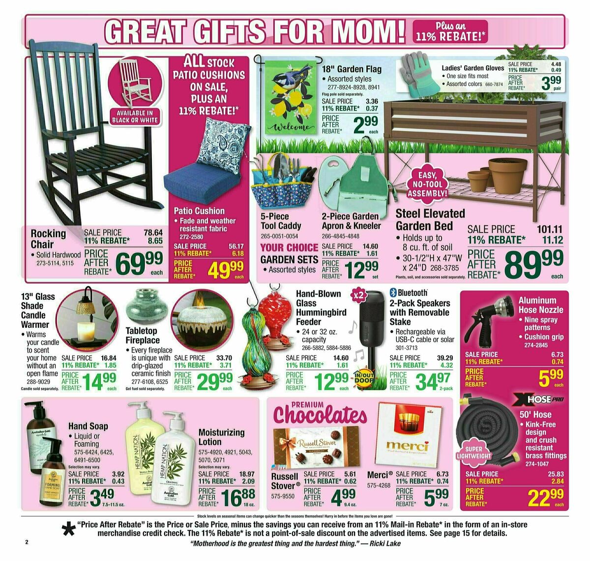 Menards Weekly Ad from April 30