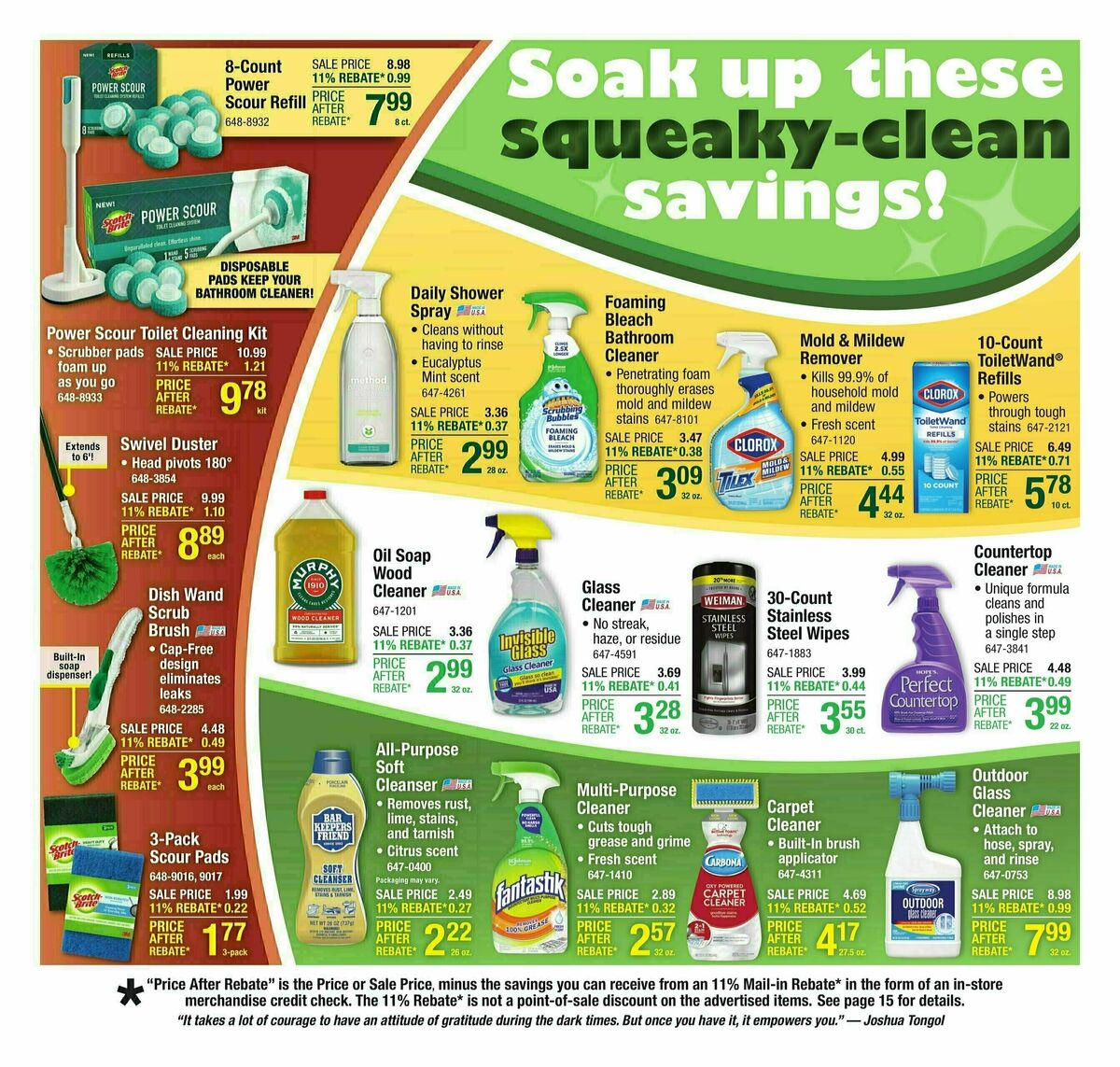 Menards Weekly Ad from April 30