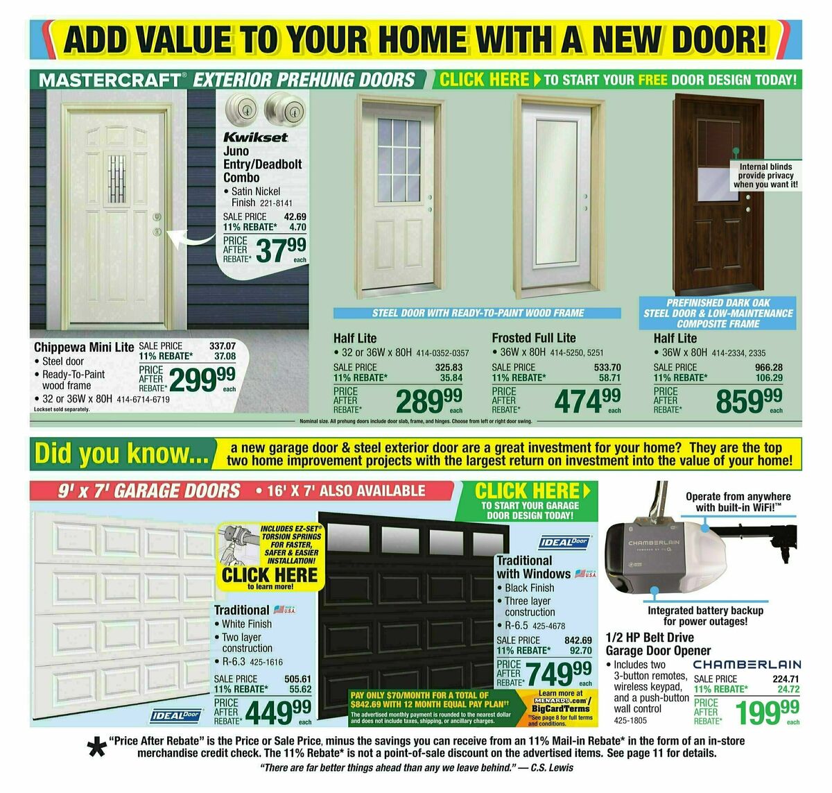 Menards Weekly Ad from May 7