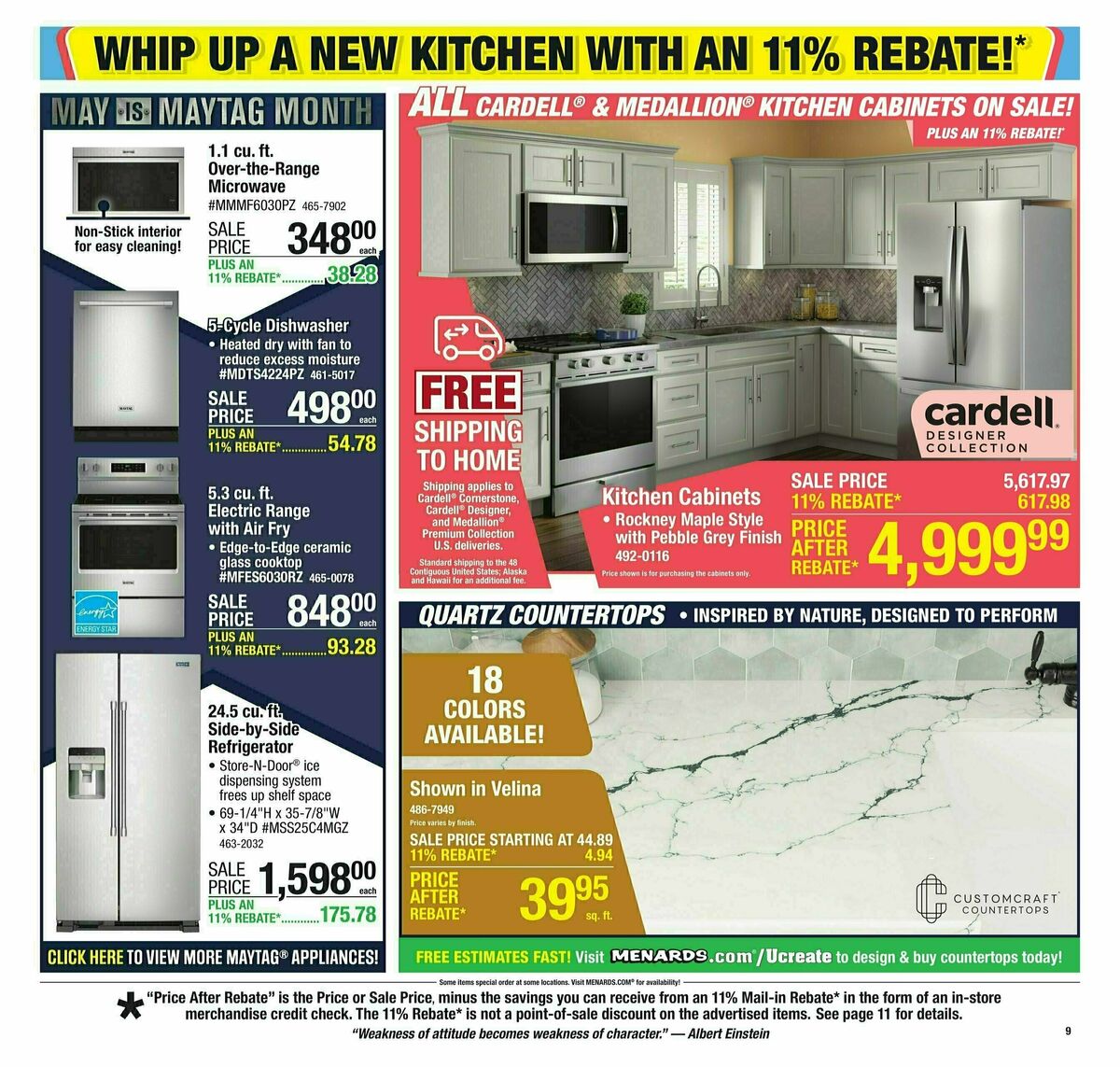Menards Weekly Ad from May 7