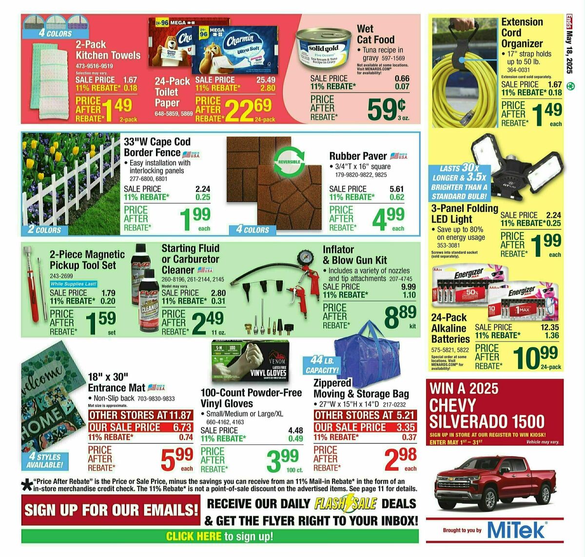 Menards Weekly Ad from May 7