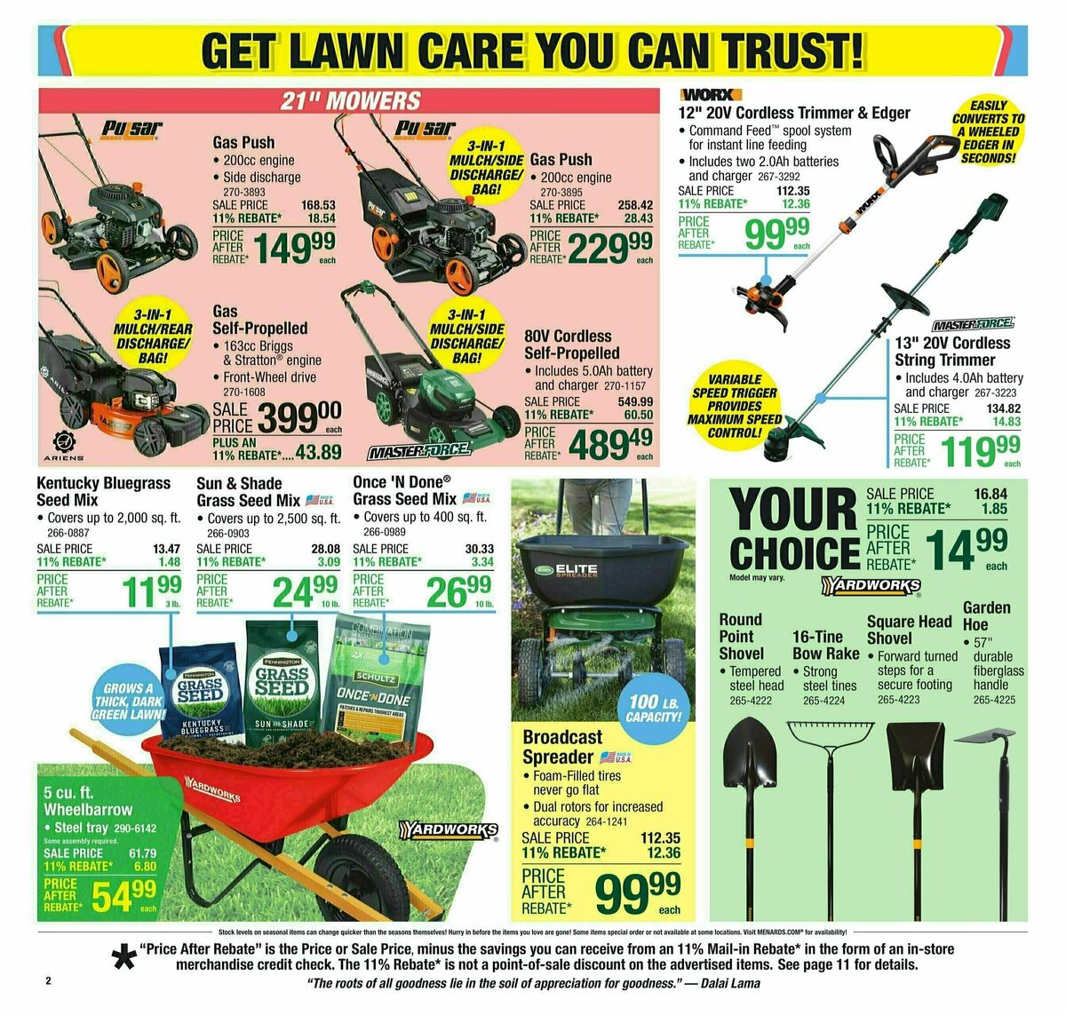 Menards Weekly Ad from May 7