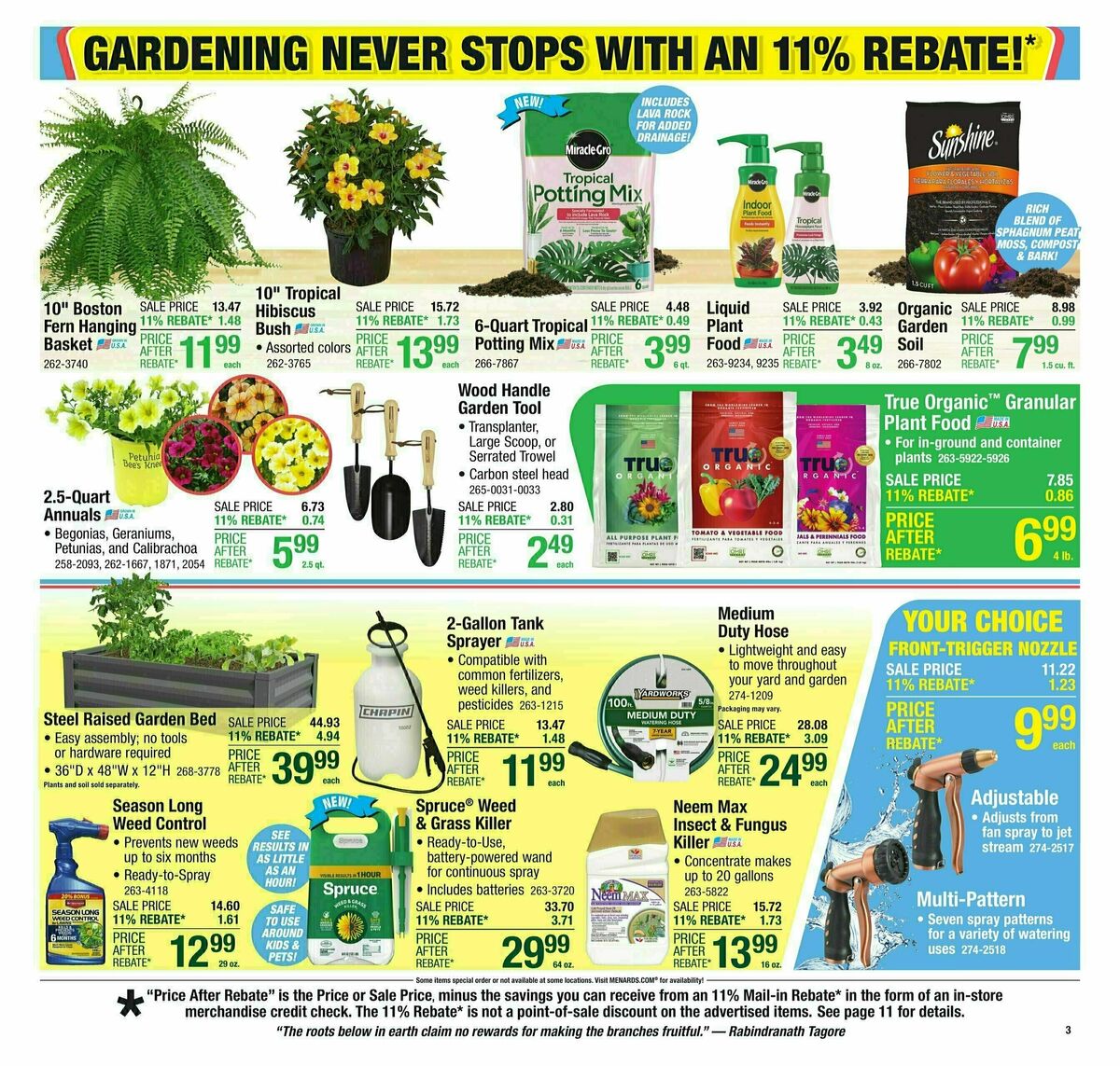 Menards Weekly Ad from May 7