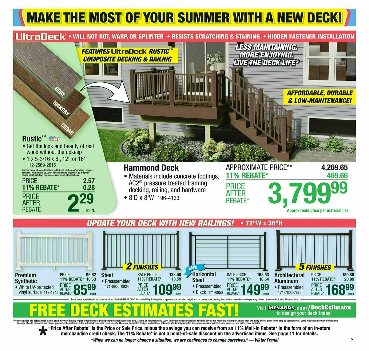 Menards Weekly Ad from May 7