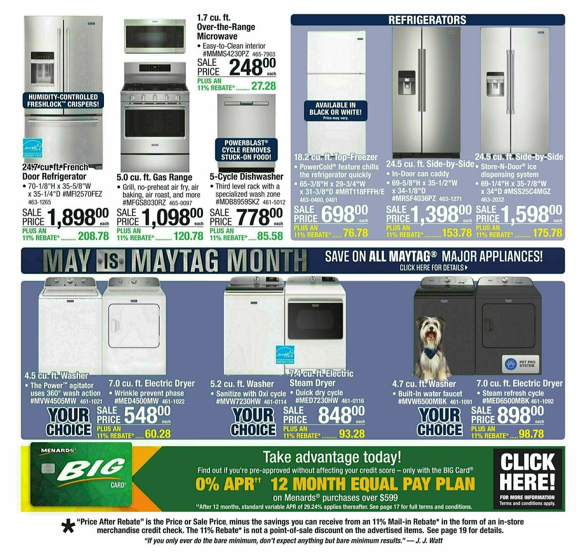 Menards Weekly Ad from May 14