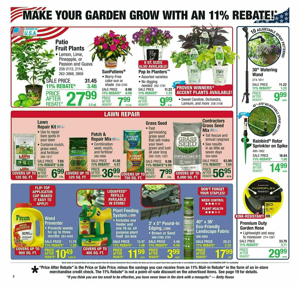 Menards Weekly Ad from May 14