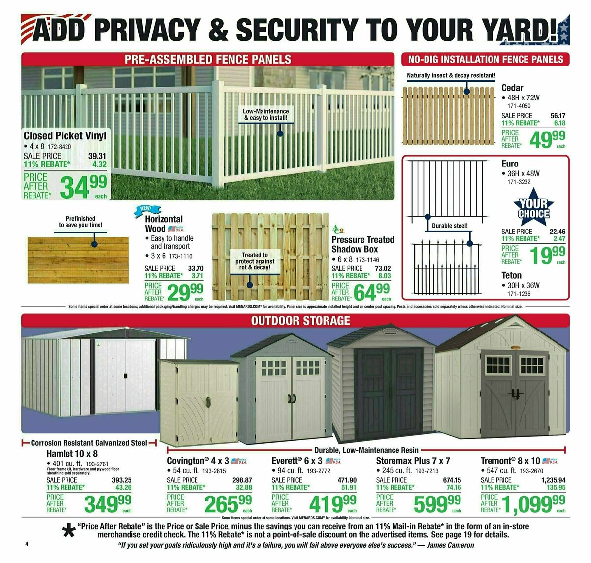 Menards Weekly Ad from May 14