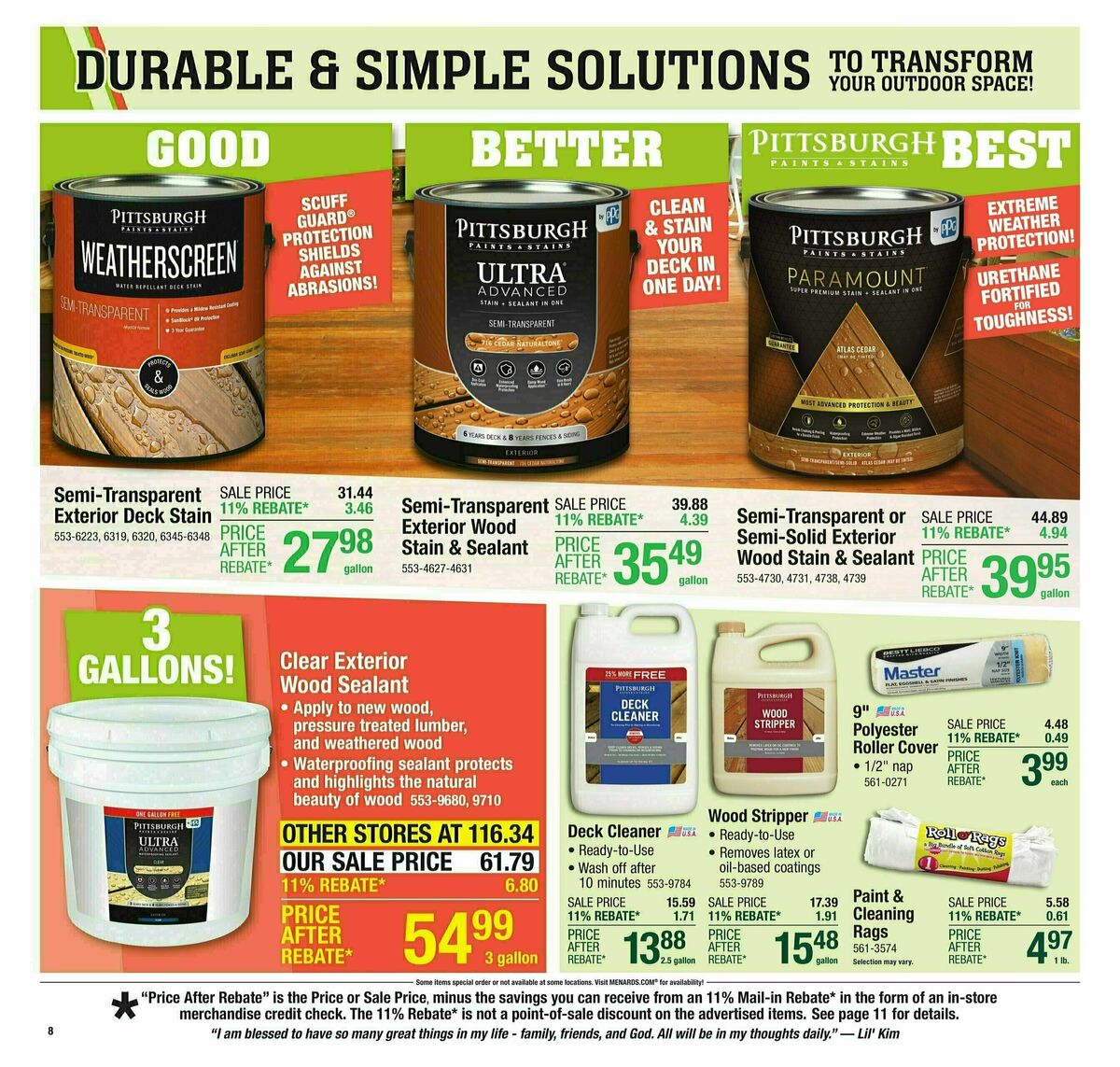 Menards Weekly Ad from May 21