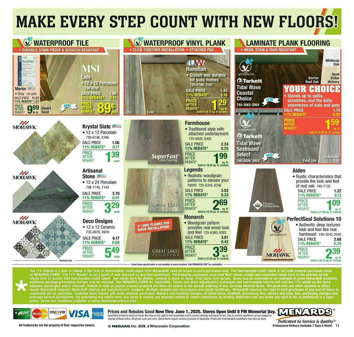 Menards Weekly Ad from May 21