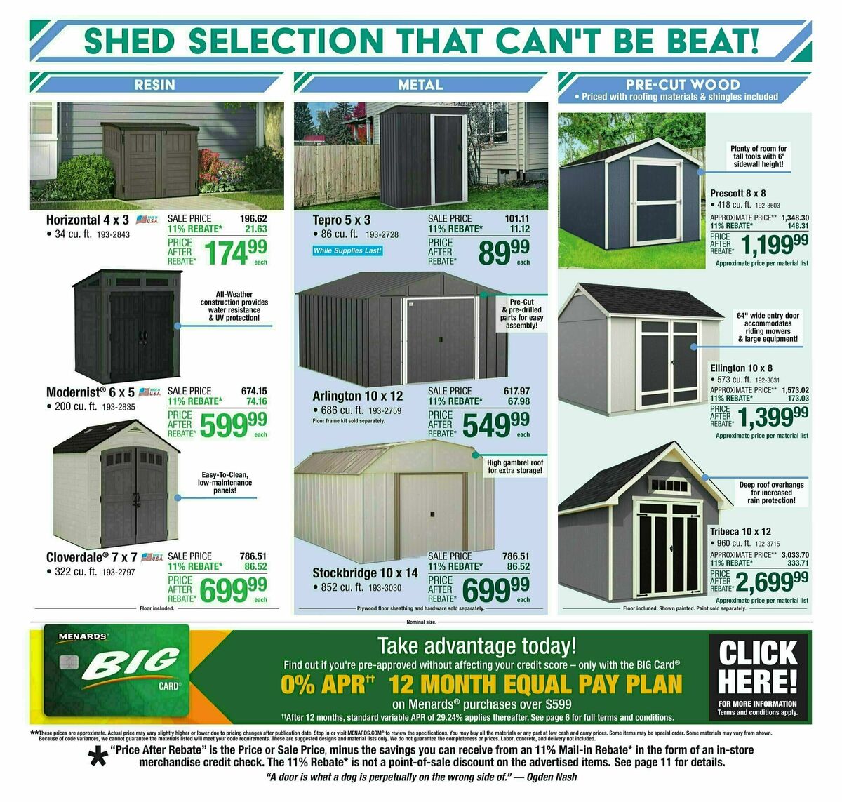 Menards Weekly Ad from May 28