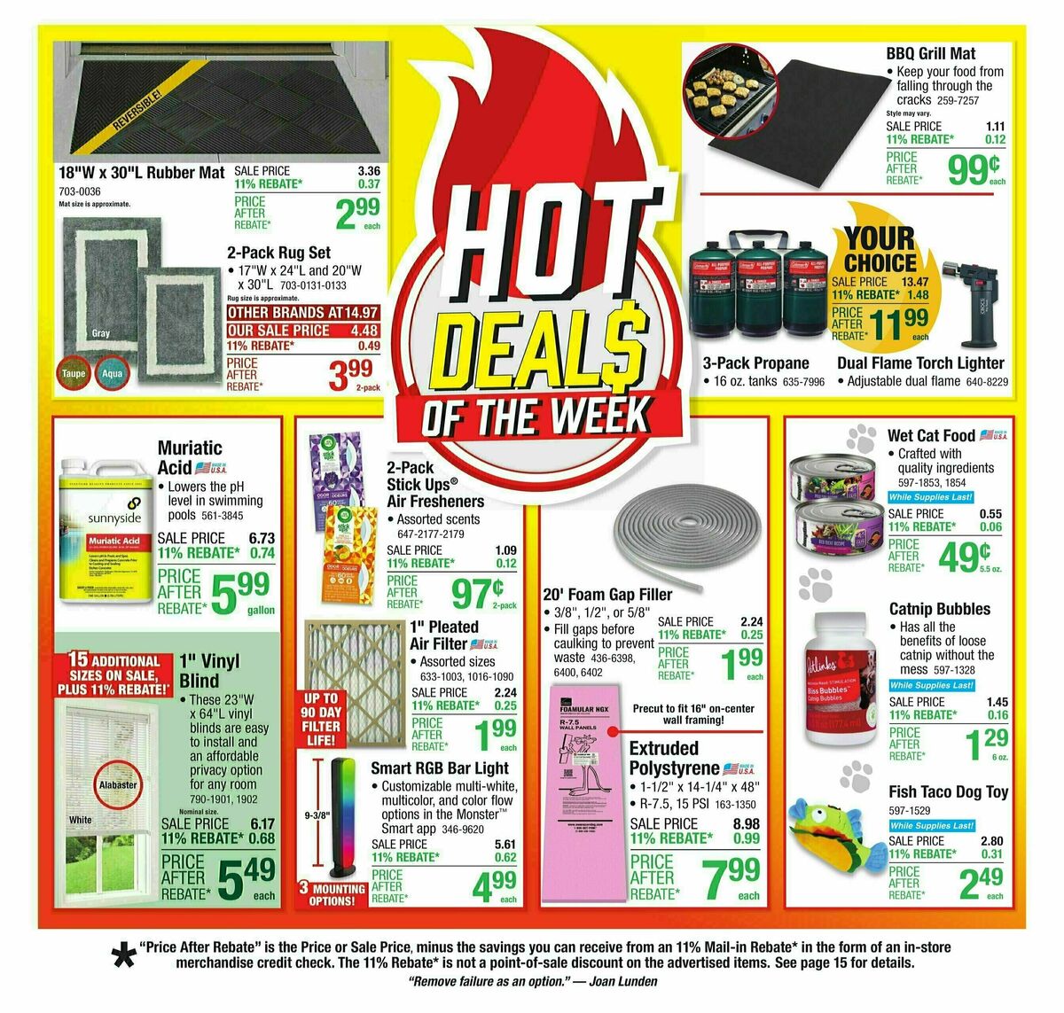 Menards Weekly Ad from June 4