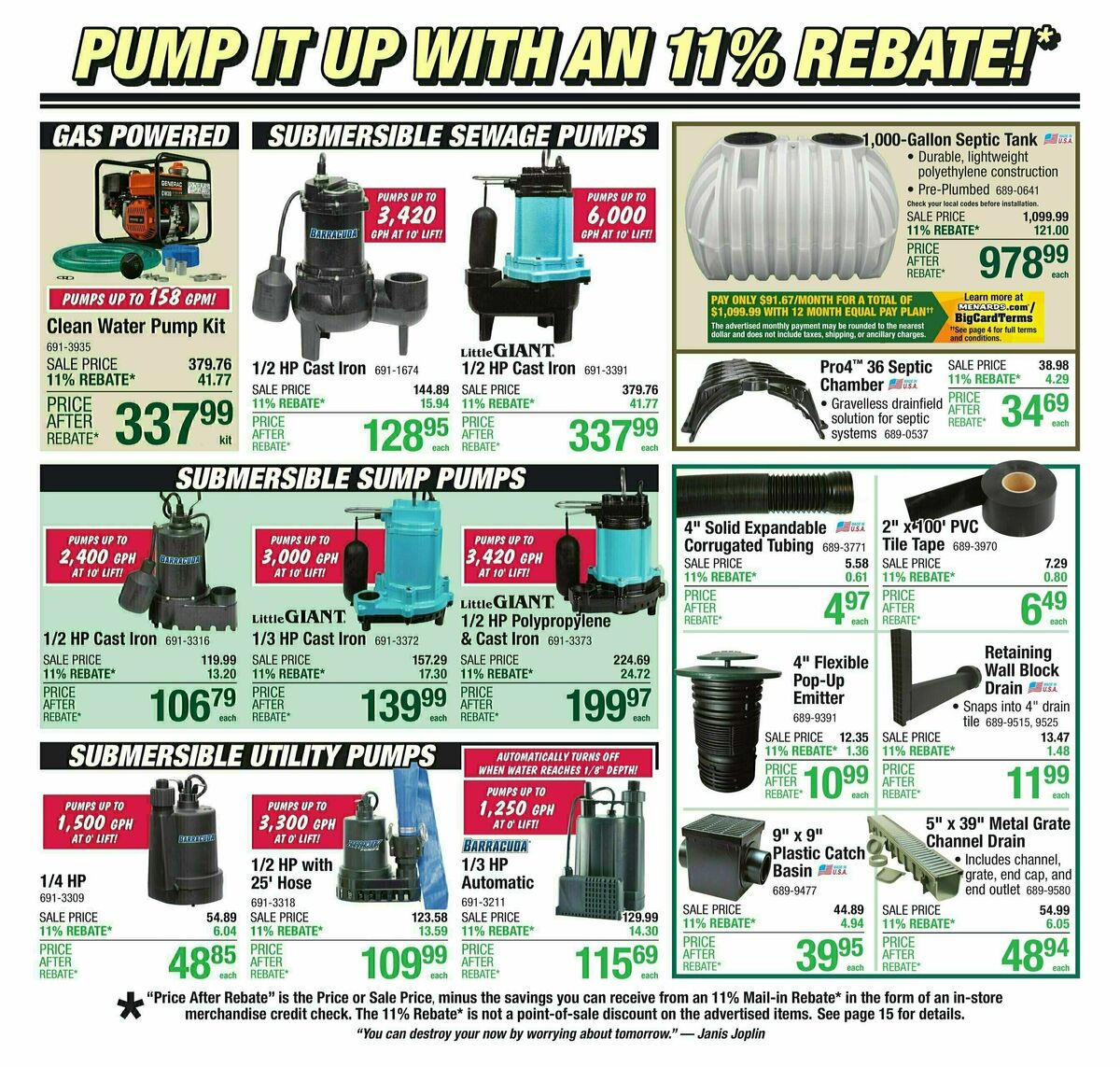 Menards Weekly Ad from June 4