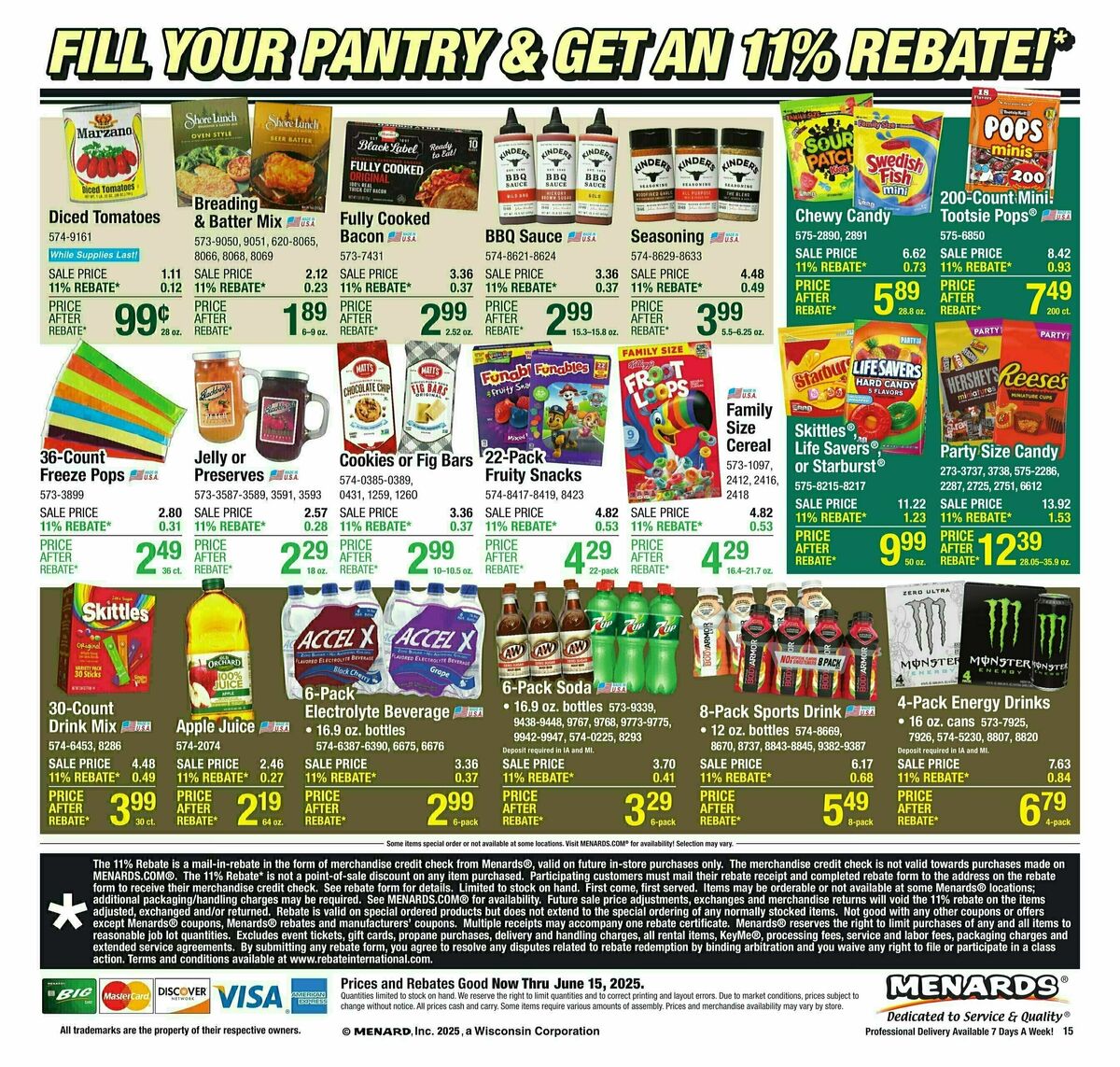 Menards Weekly Ad from June 4