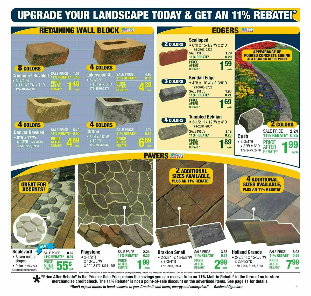 Menards Weekly Ad from June 11
