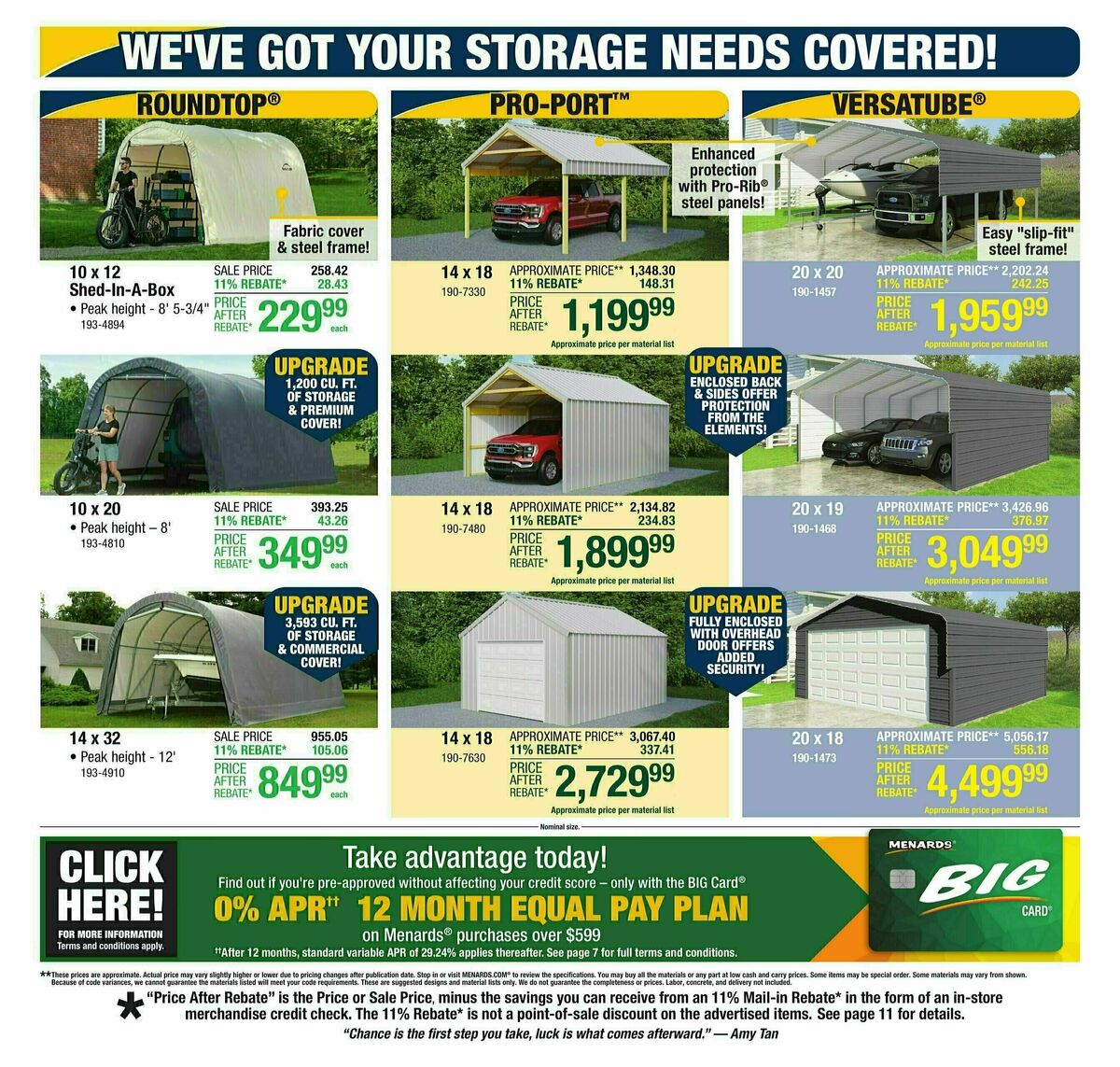 Menards Weekly Ad from June 11