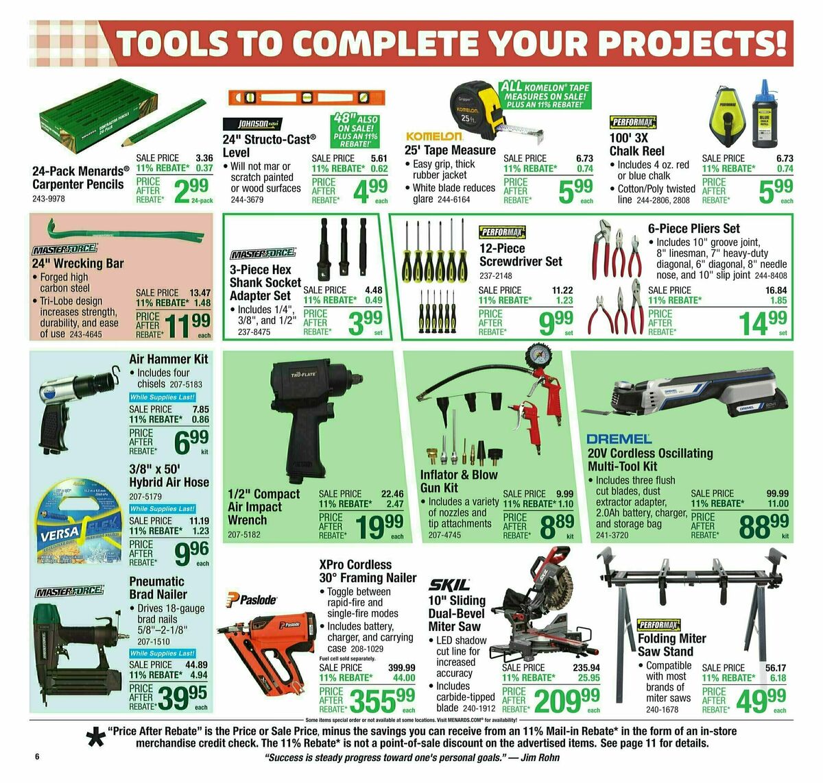 Menards Weekly Ad from June 18