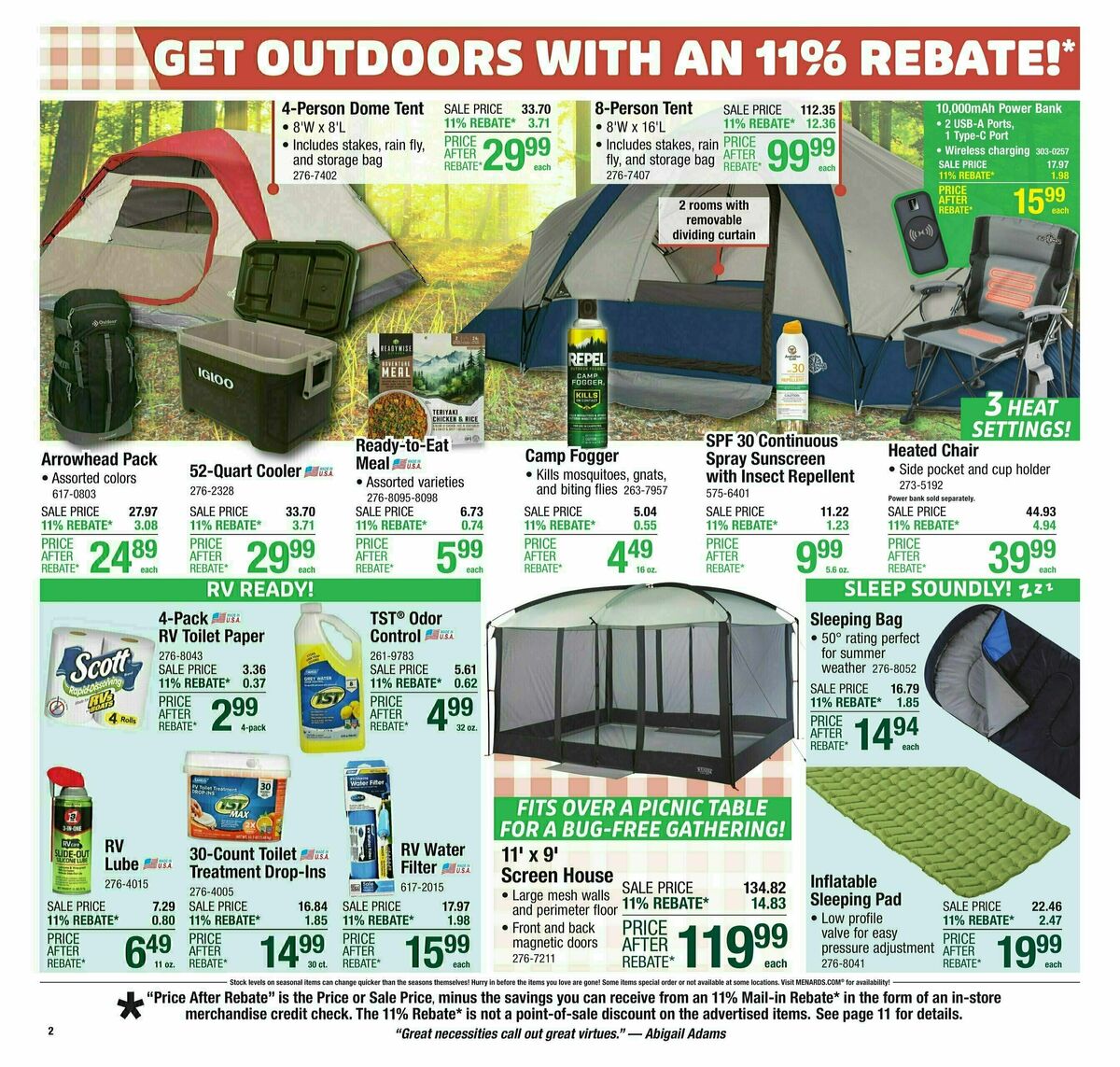 Menards Weekly Ad from June 18
