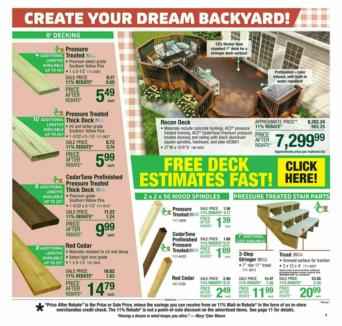 Menards Weekly Ad from June 18