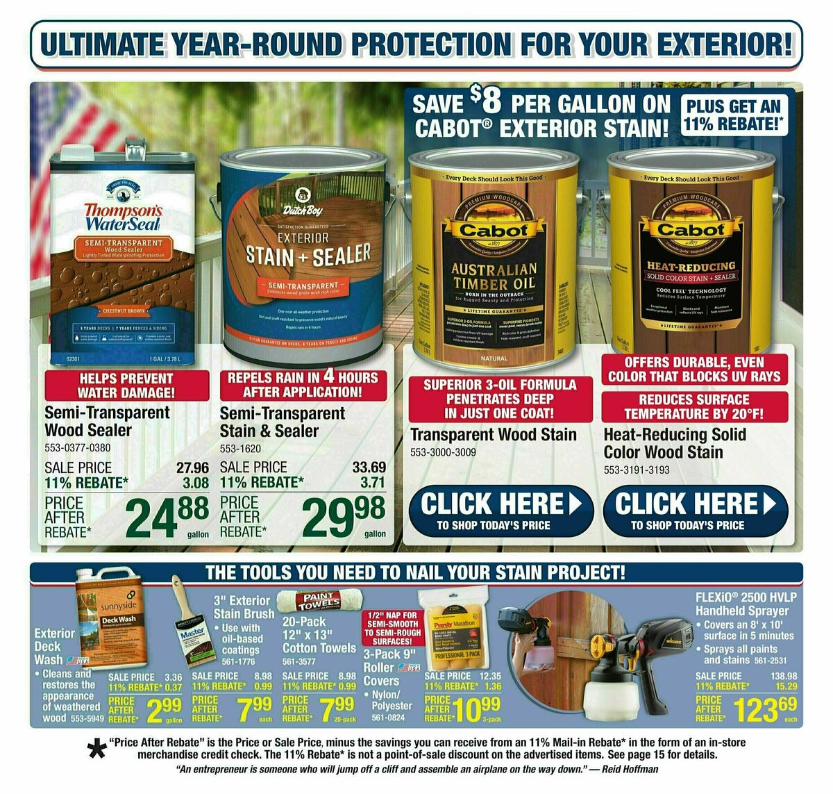 Menards Weekly Ad from June 25