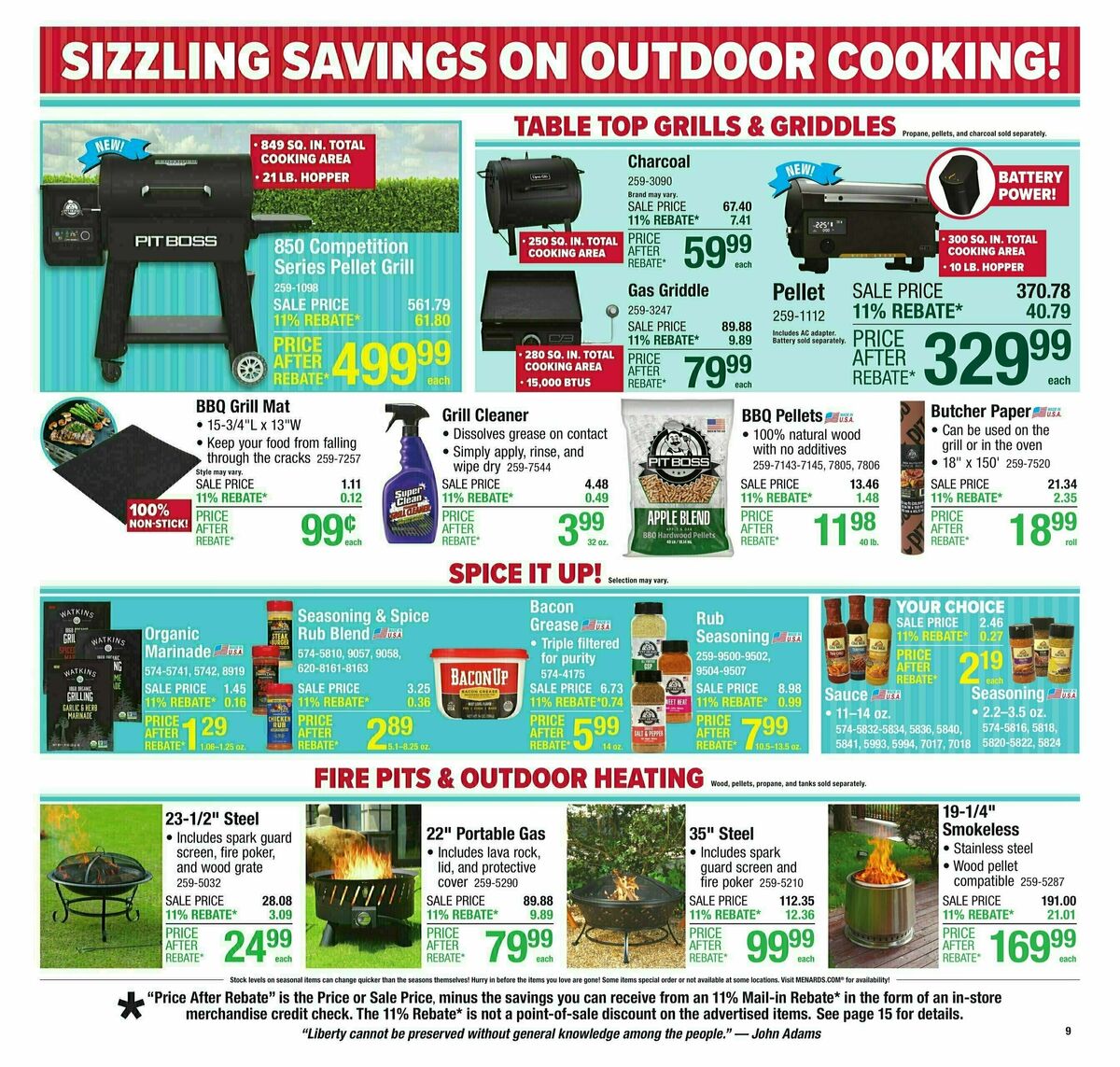 Menards Weekly Ad from June 25