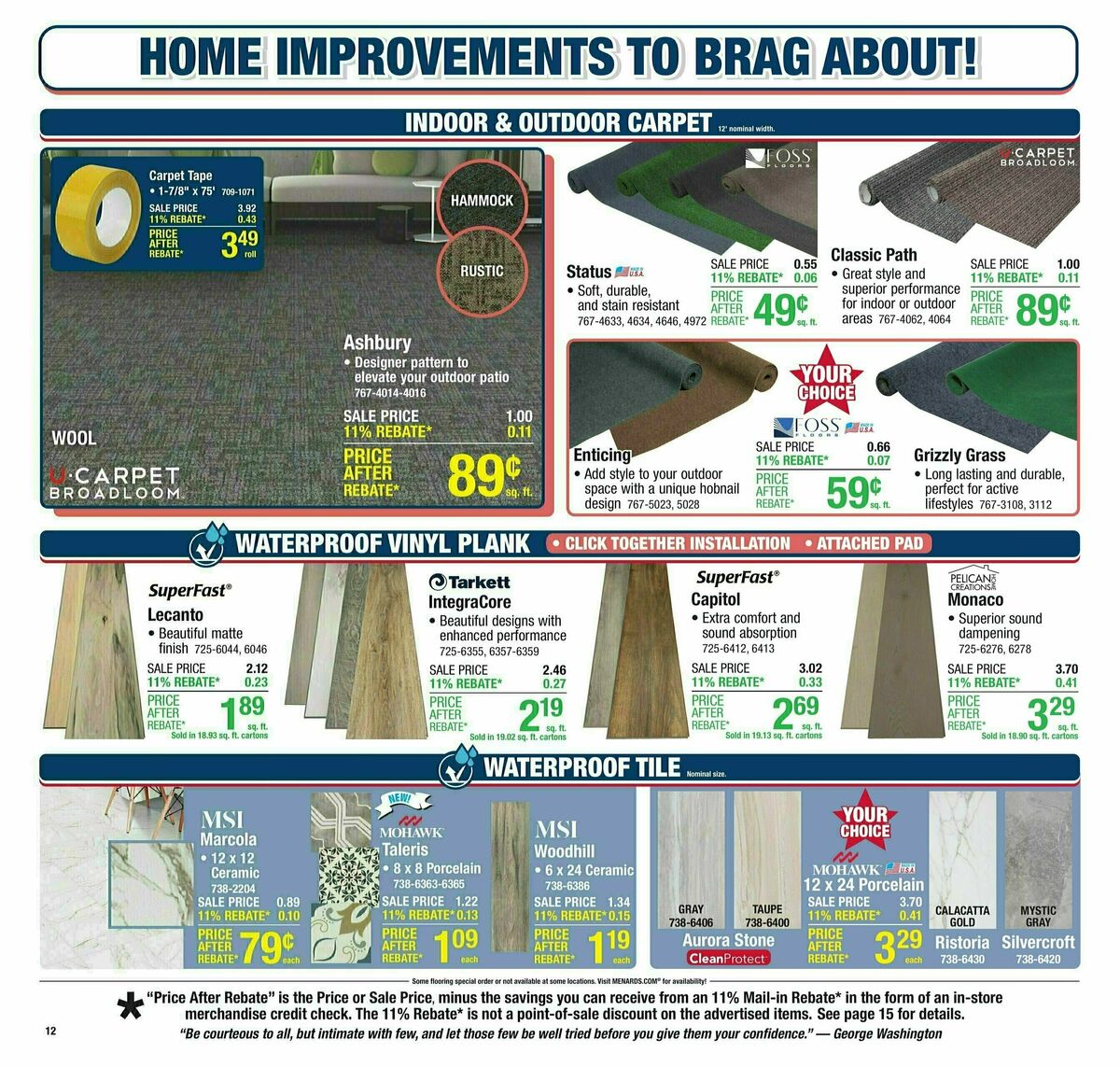 Menards Weekly Ad from June 25