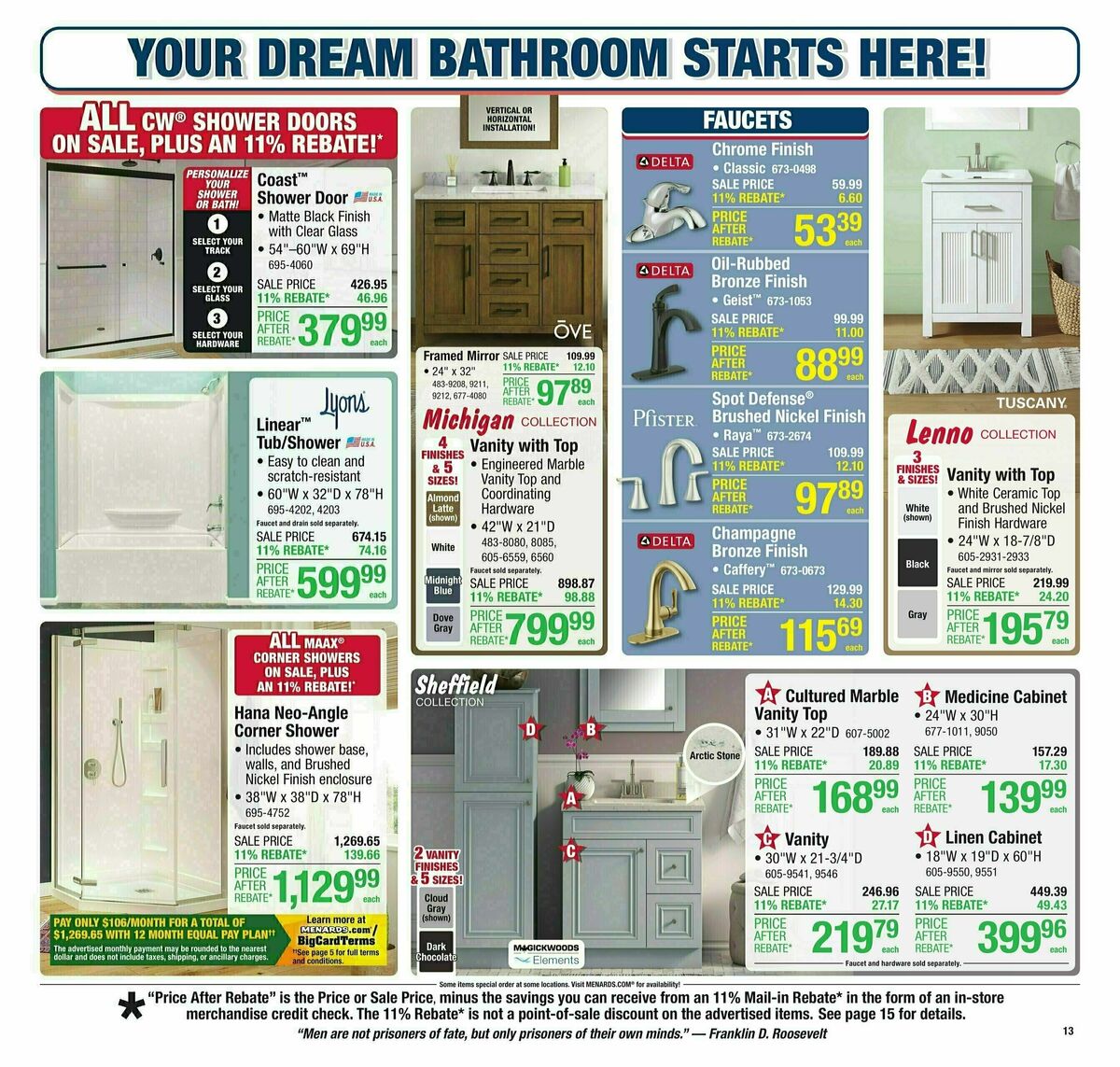 Menards Weekly Ad from June 25
