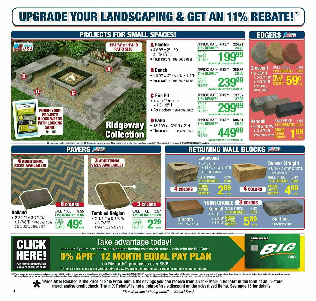 Menards Weekly Ad from June 25