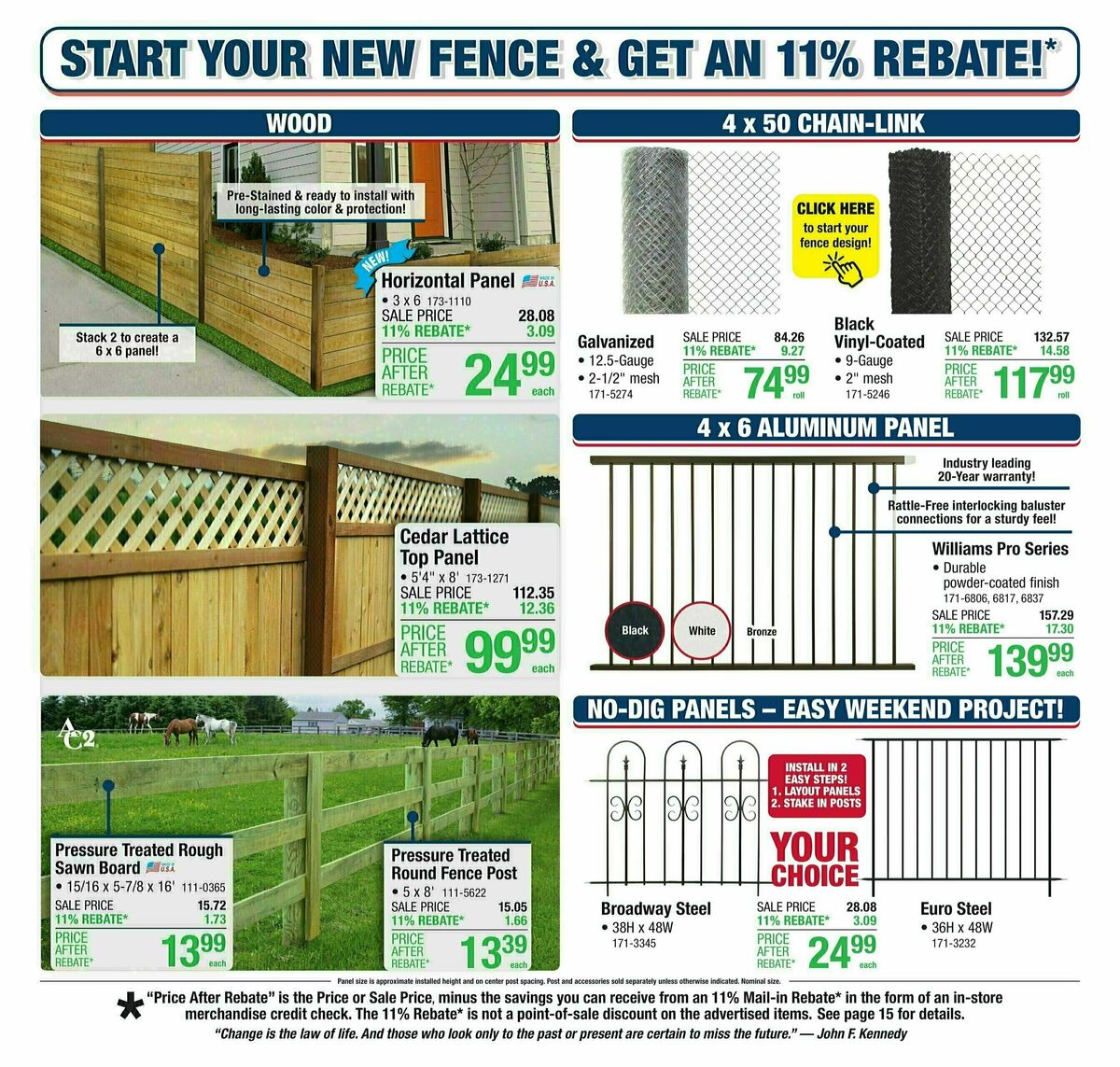 Menards Weekly Ad from June 25