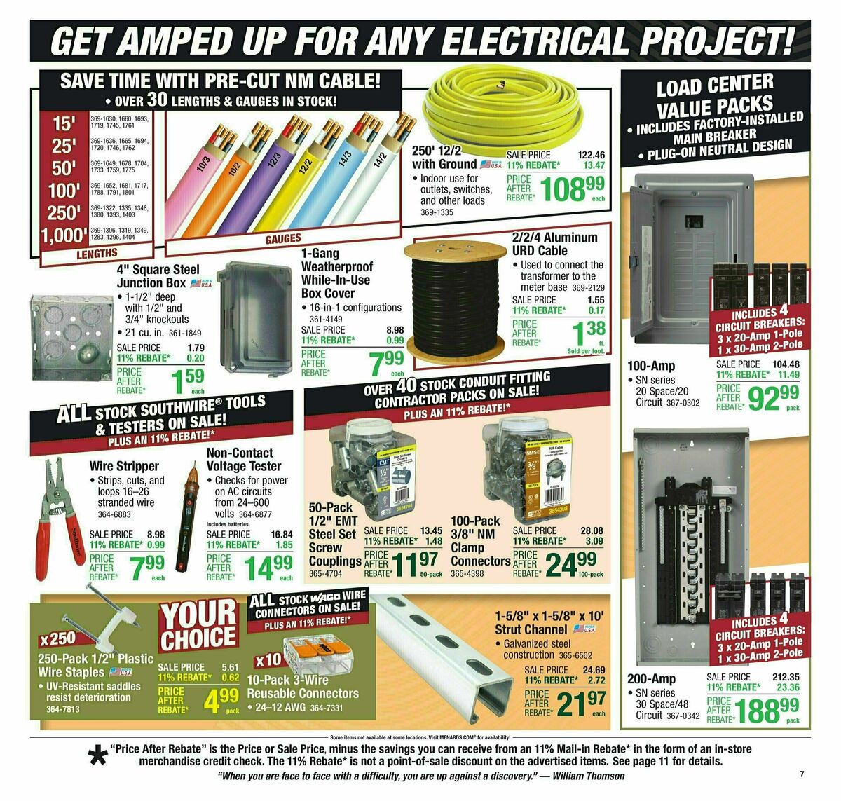 Menards Weekly Ad from July 2