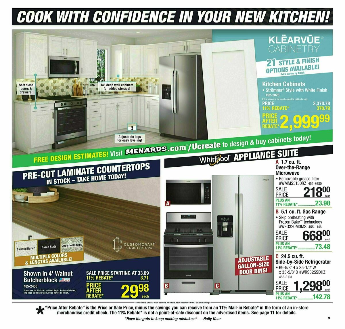 Menards Weekly Ad from July 2