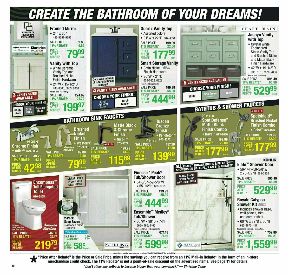 Menards Weekly Ad from July 2