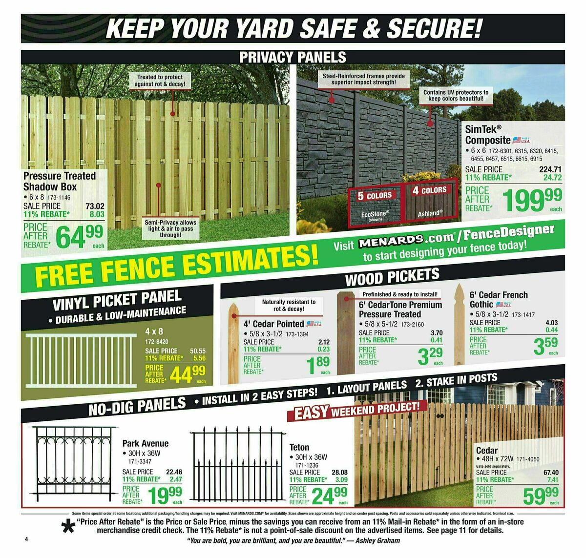 Menards Weekly Ad from July 2