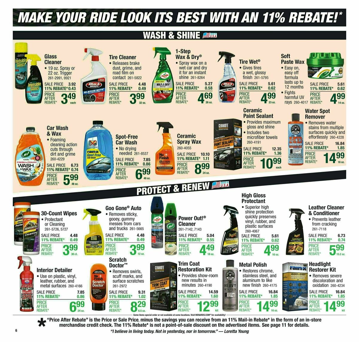 Menards Weekly Ad from July 2
