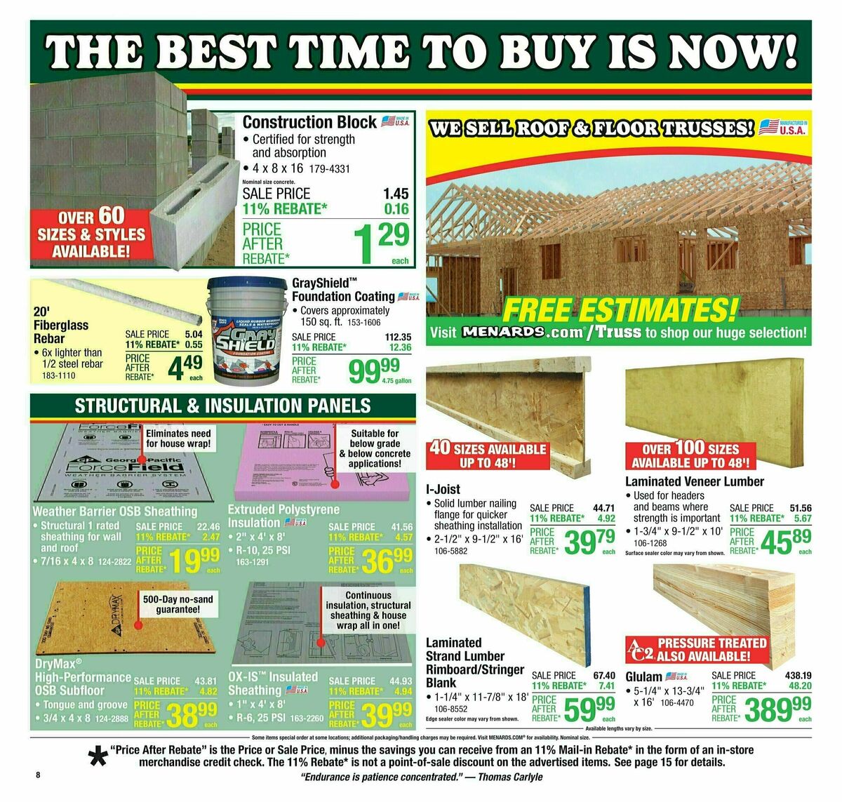 Menards Weekly Ad from July 9