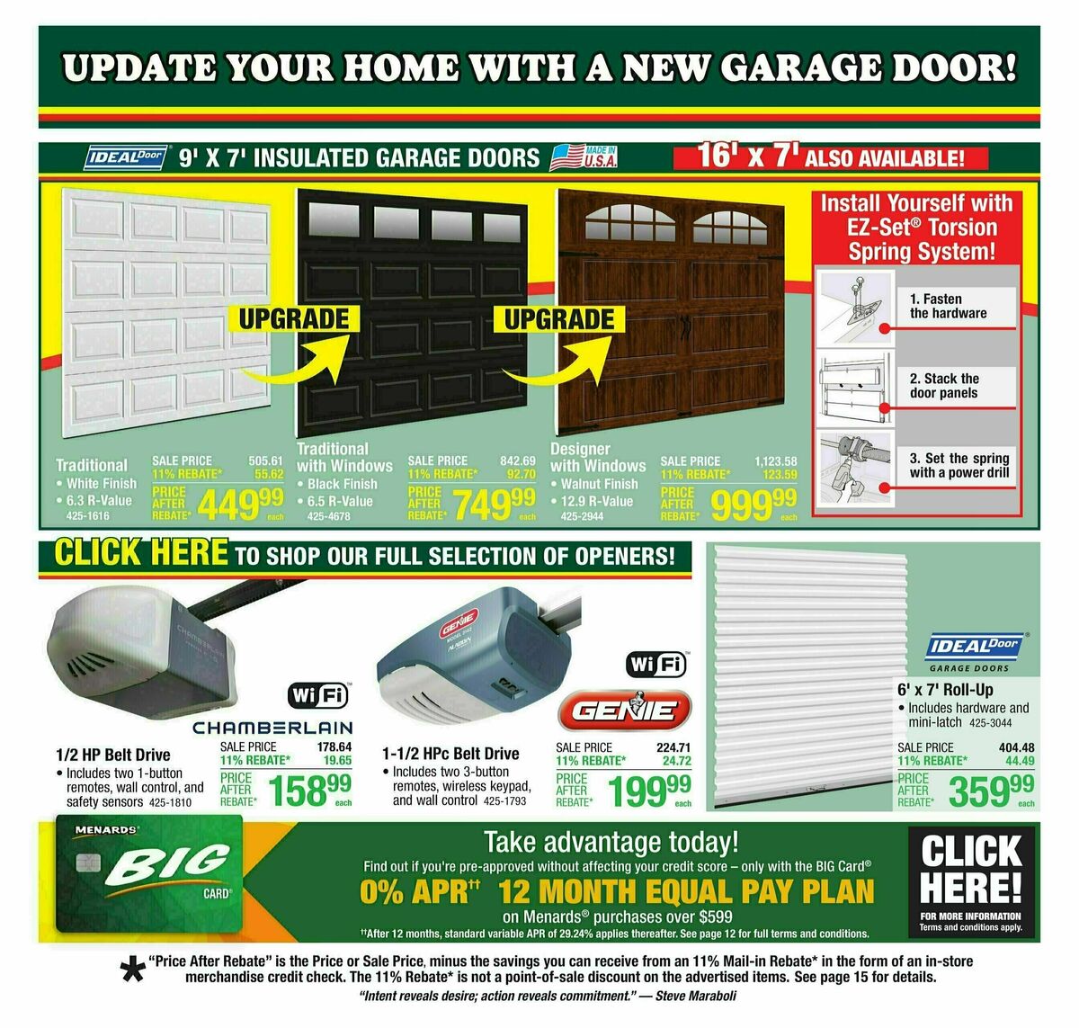 Menards Weekly Ad from July 9