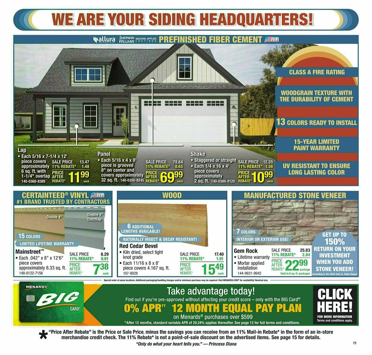 Menards Weekly Ad from July 9