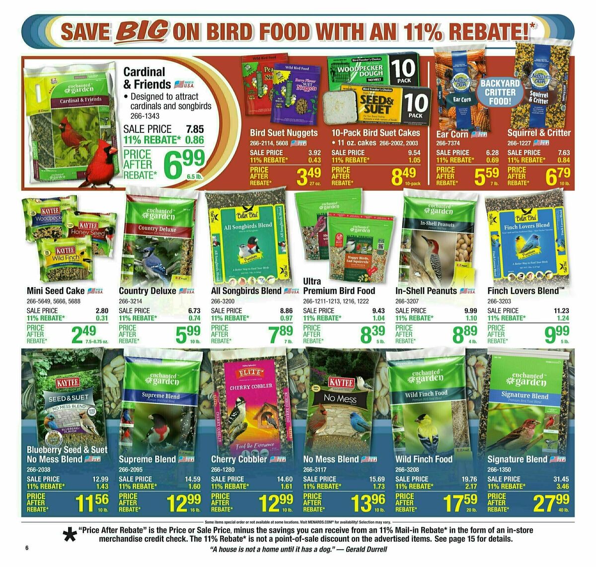 Menards Weekly Ad from July 9
