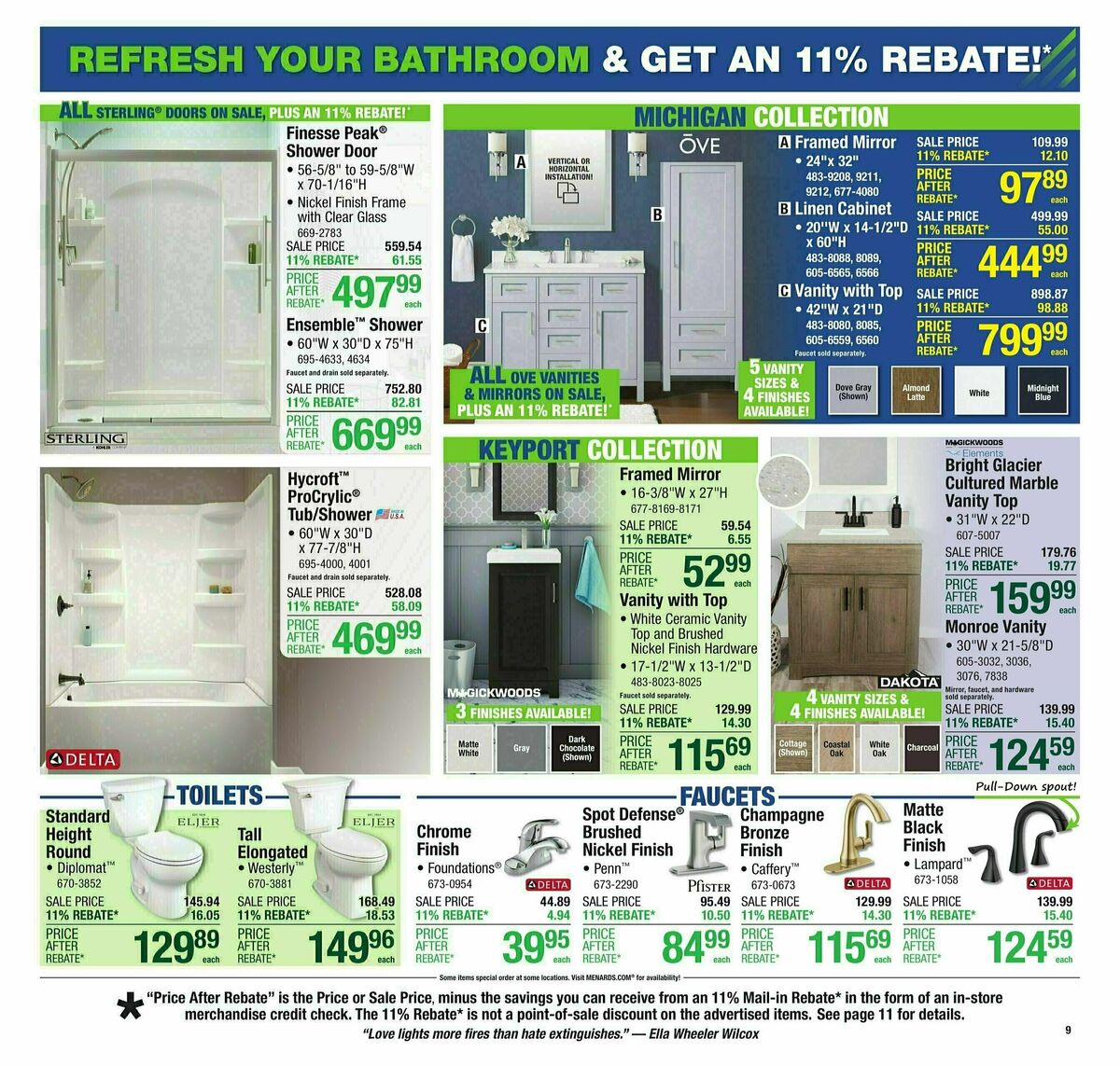 Menards Weekly Ad from July 16