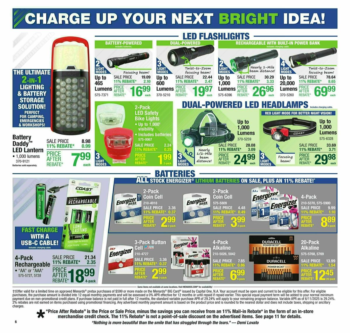 Menards Weekly Ad from July 16