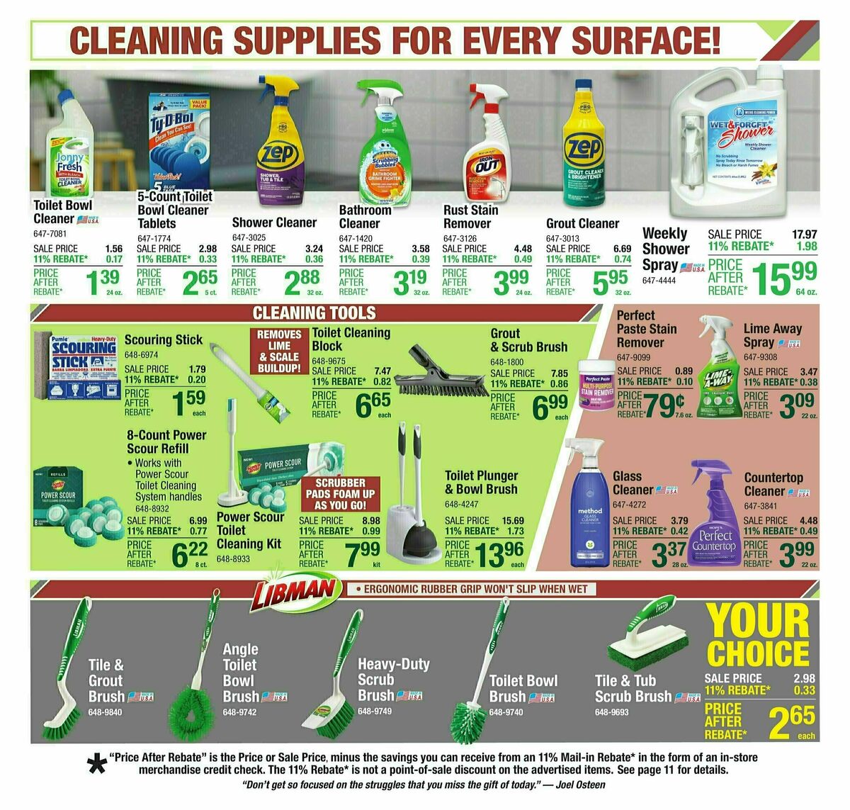 Menards Weekly Ad from July 23