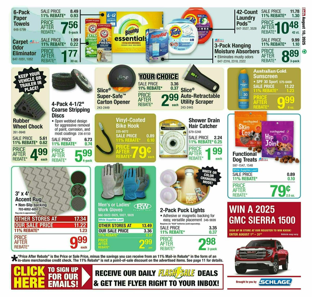 Menards Weekly Ad from July 30