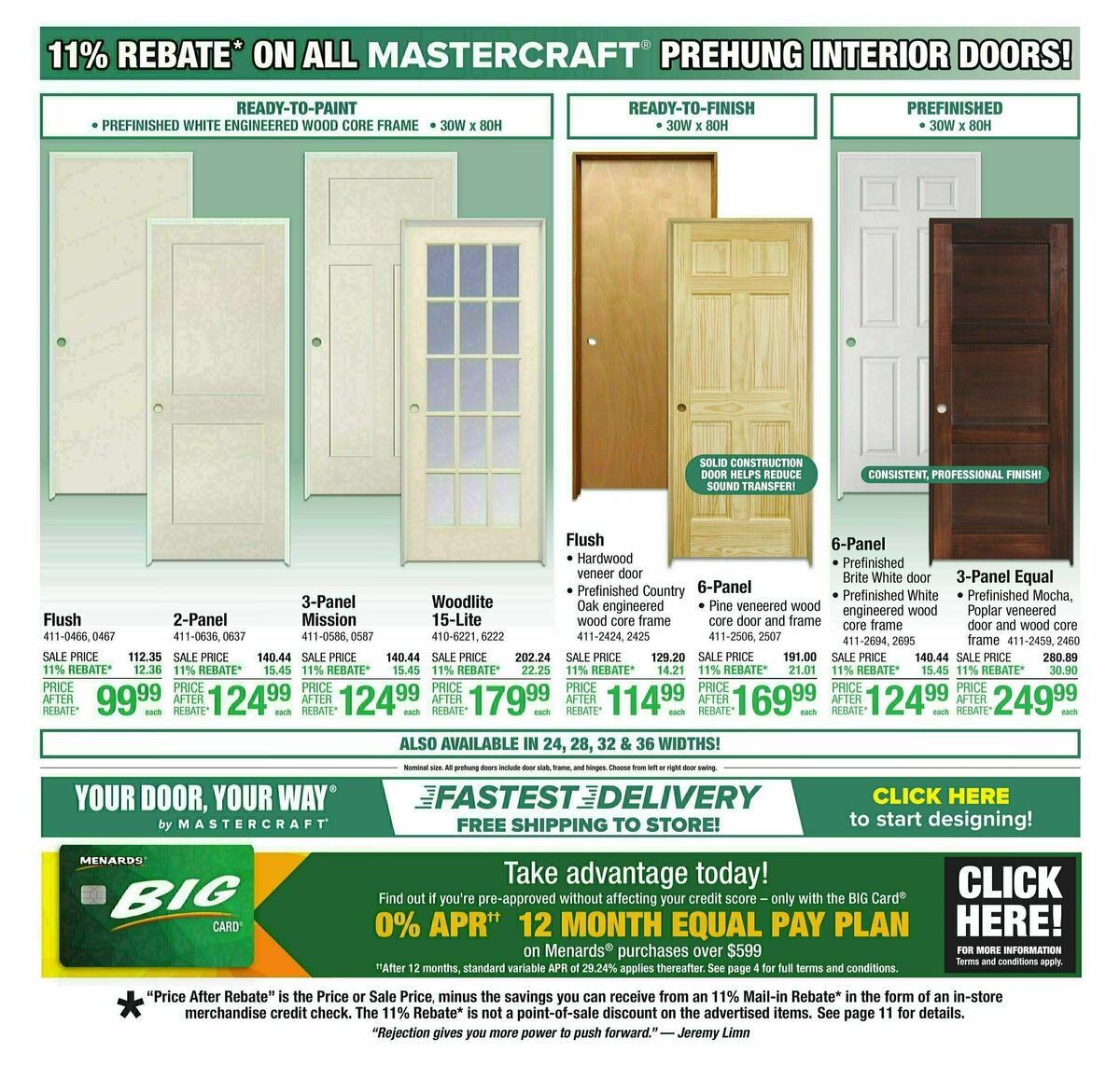Menards Weekly Ad from August 6