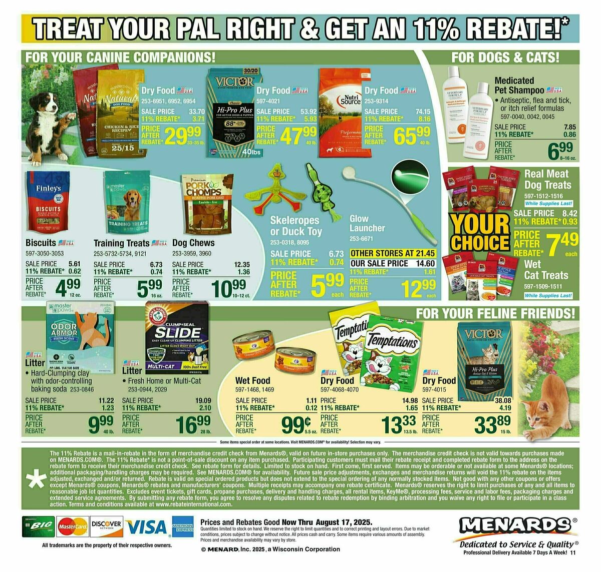 Menards Weekly Ad from August 6
