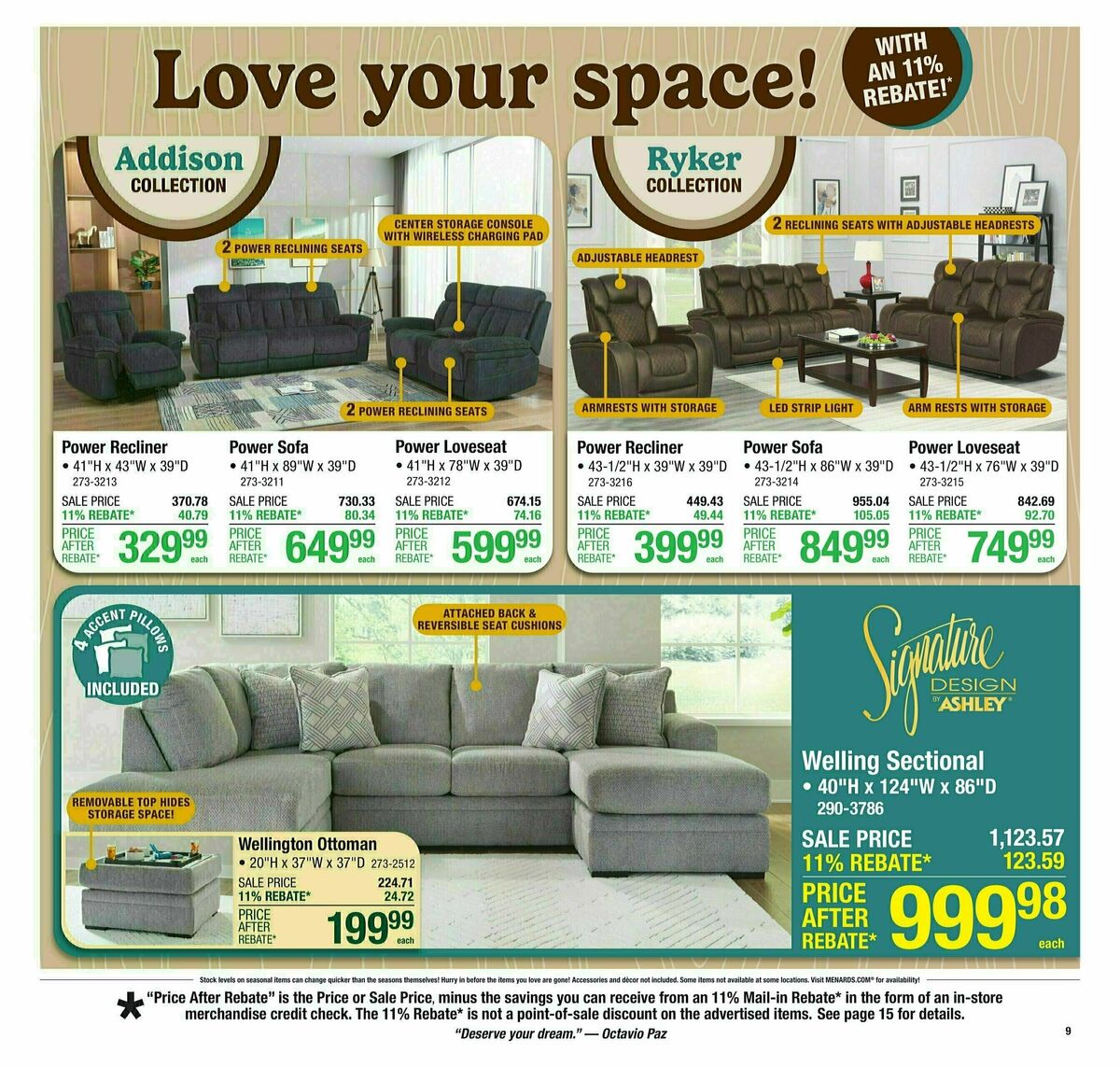 Menards Weekly Ad from August 13
