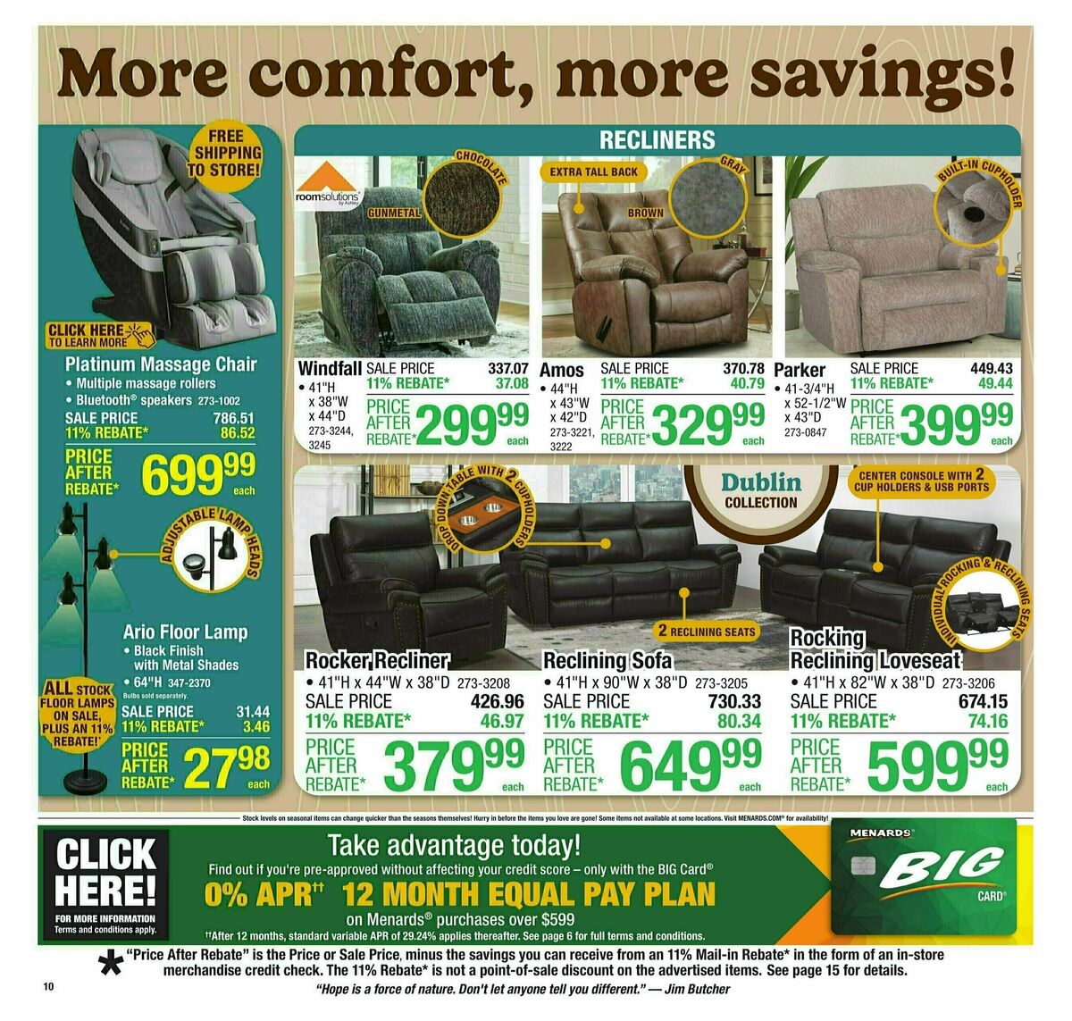Menards Weekly Ad from August 13